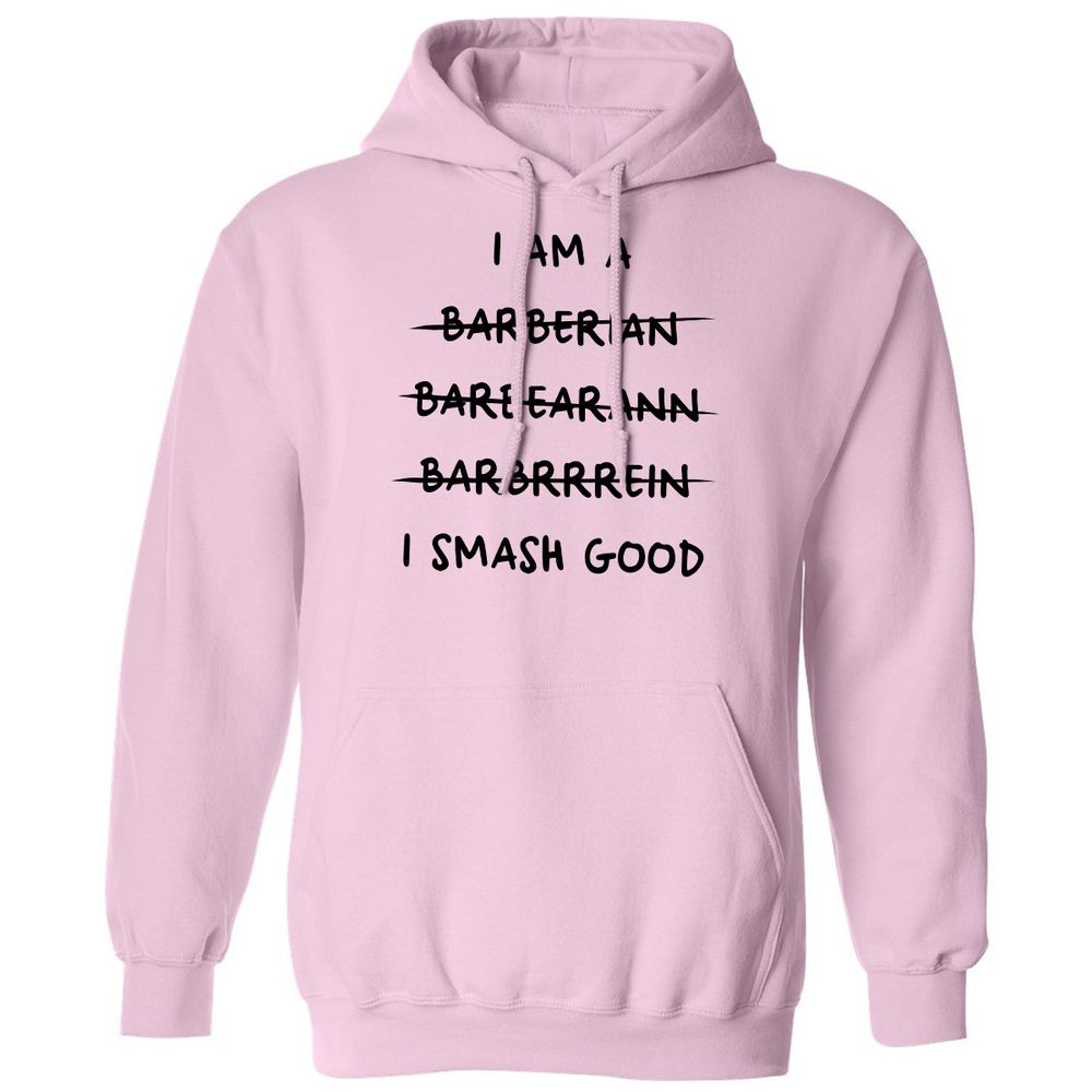 I Am A Barbarian Classic Unisex Hoodie - Light Pink - 3