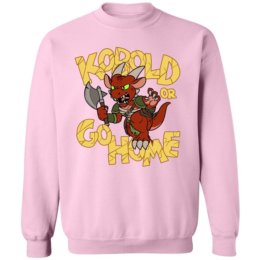 Kobold Or Go Home Classic Unisex Sweatshirt - Light Pink - 3