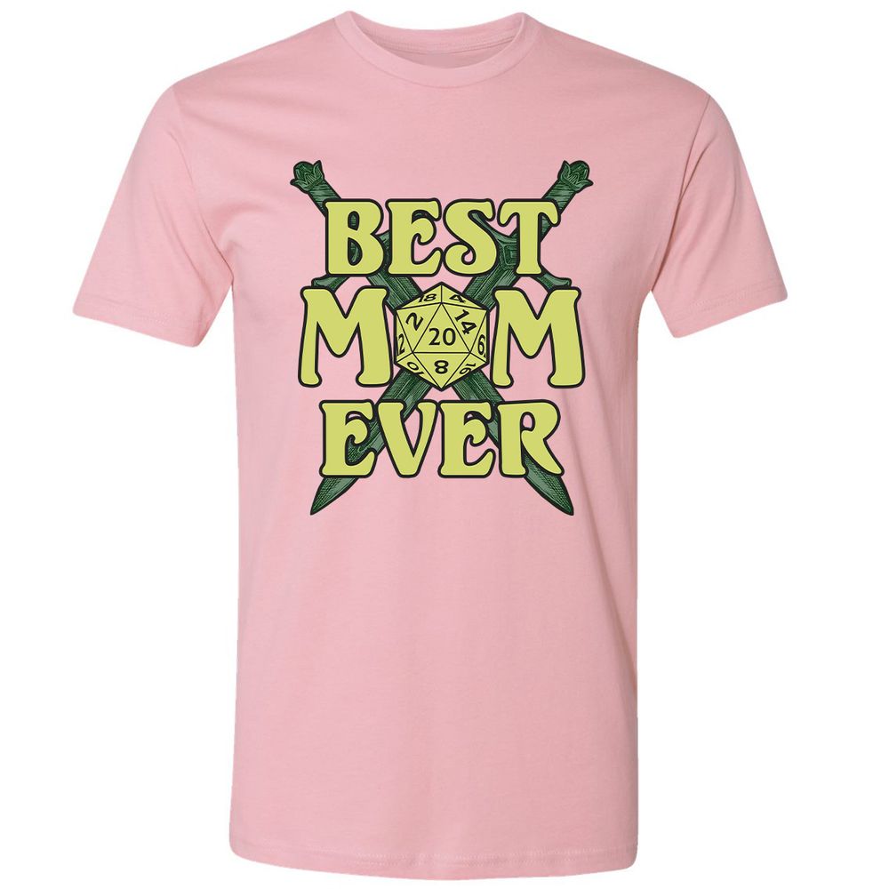 Best Mom Ever Premium Unisex T-Shirt - Light Pink - 3