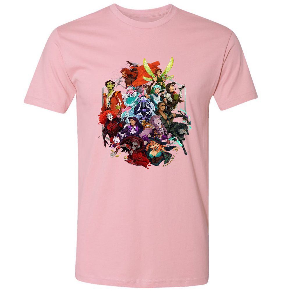 The Chaotic Company – A Fantasy Adventuring Party - Light Pink - 3