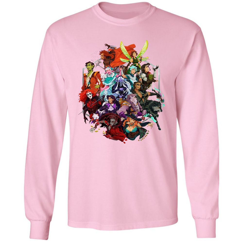 The Chaotic Company – A Fantasy Adventuring Party - Light Pink - 3