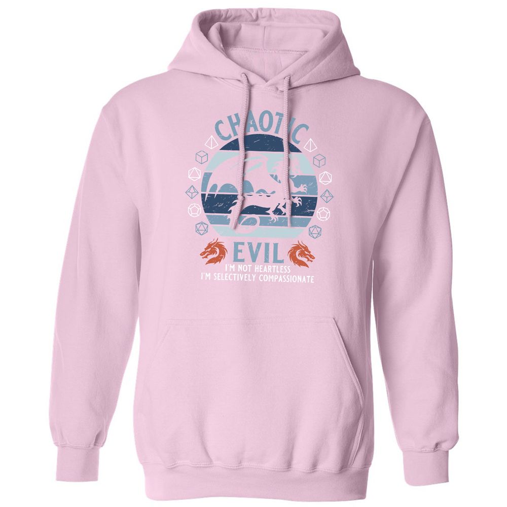 Chaotic Evil 2 Classic Unisex Hoodie - Light Pink - 3