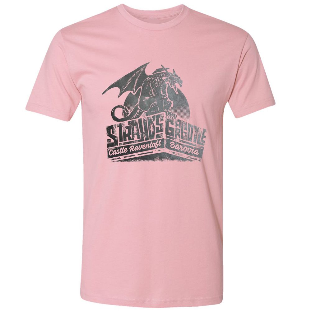 Strahd’s Gargoyle Premium Unisex T-Shirt - Light Pink - 3