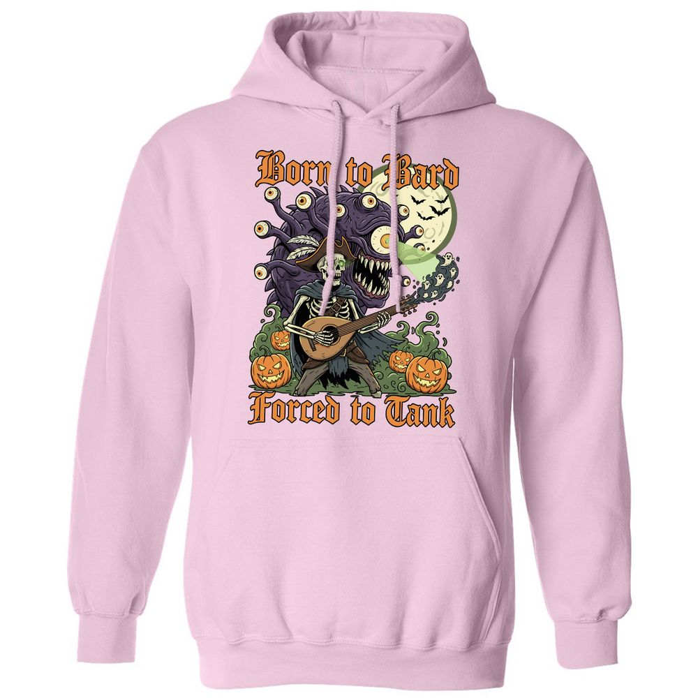 Born to Bard – Forced to Tank Classic Unisex Hoodie - Light Pink - 3