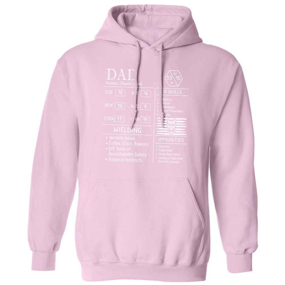 Dad Stats New - Light Pink - 3
