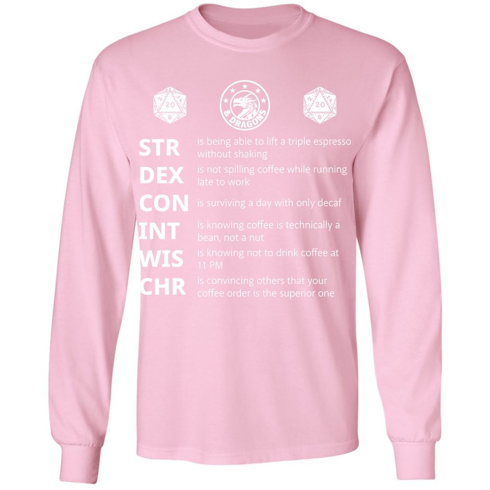 How to RPG with Coffee - Light Pink - 3