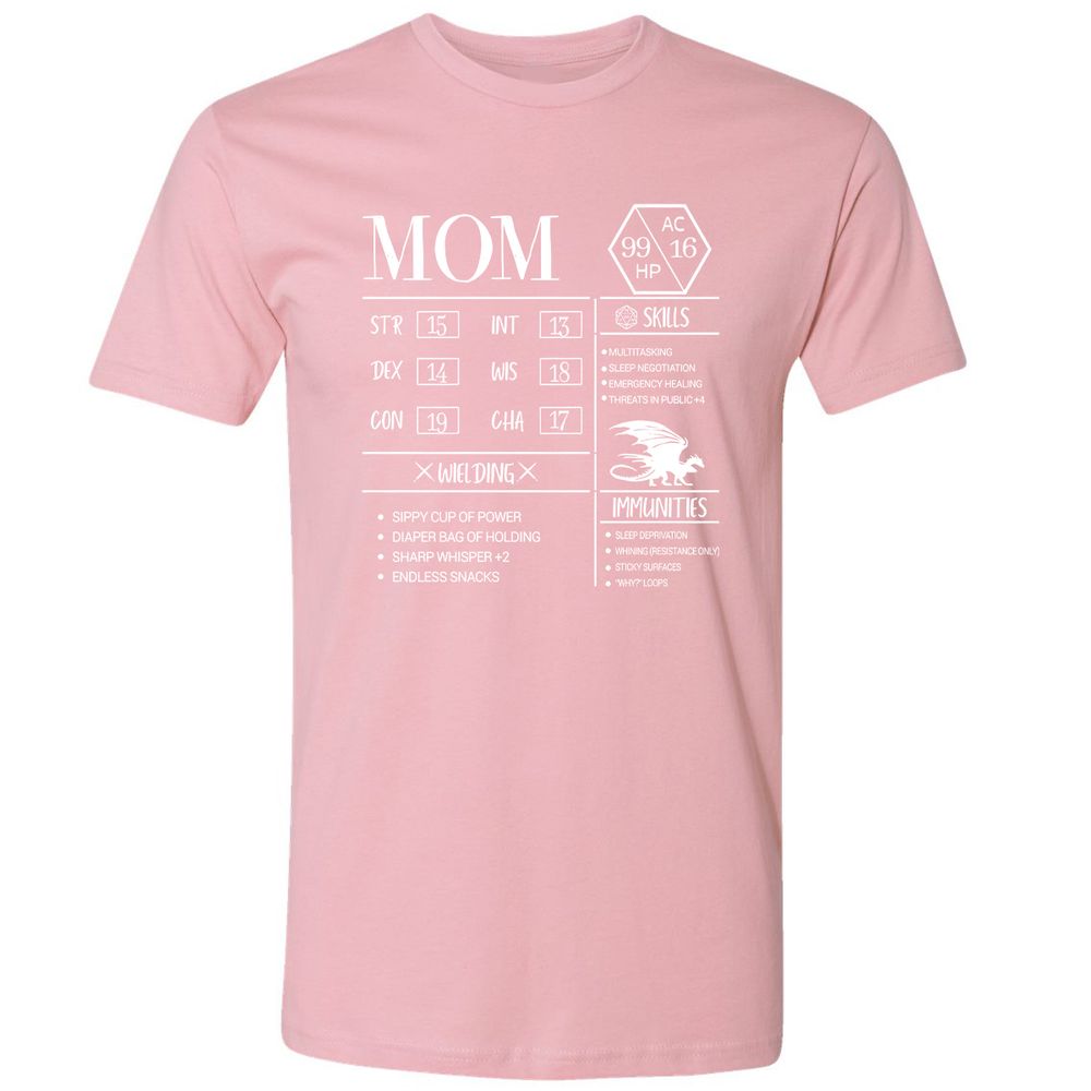Mom New Premium Unisex T-Shirt - Light Pink - 3