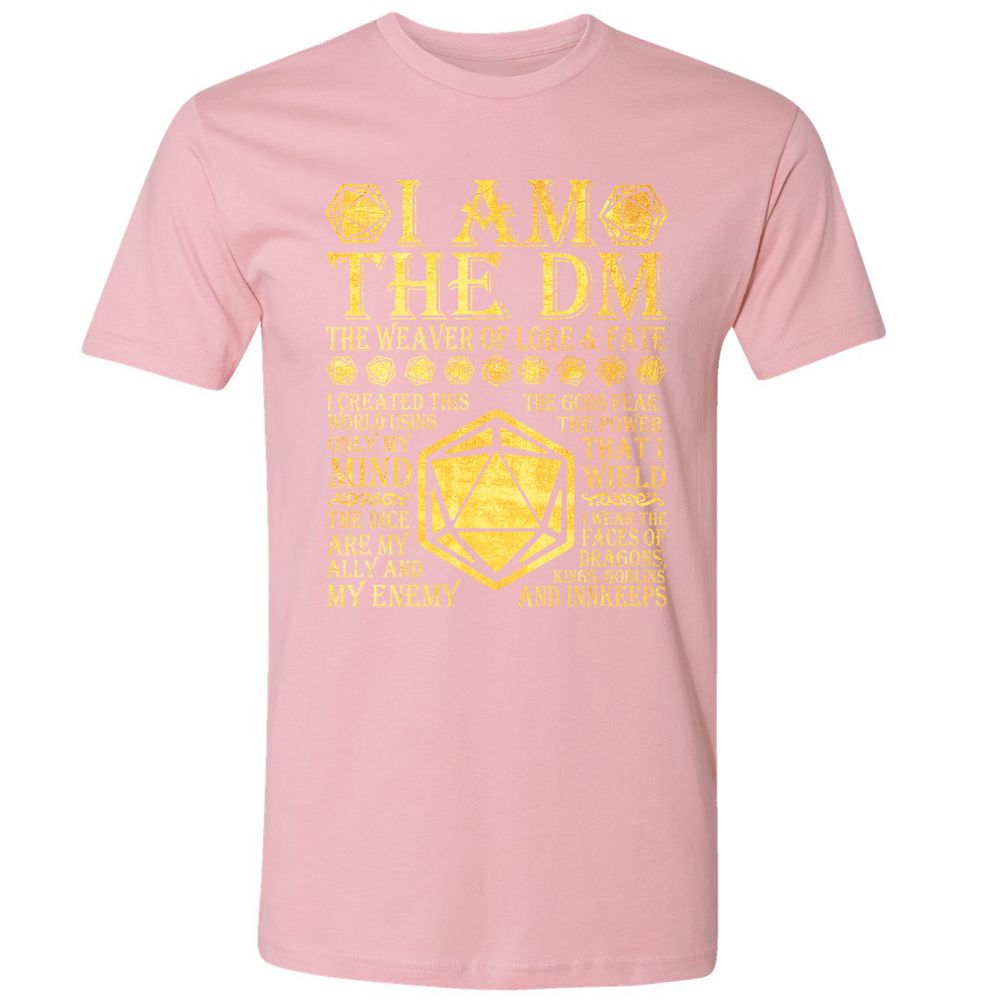I Am The DM Premium Unisex T-Shirt - Light Pink - 3