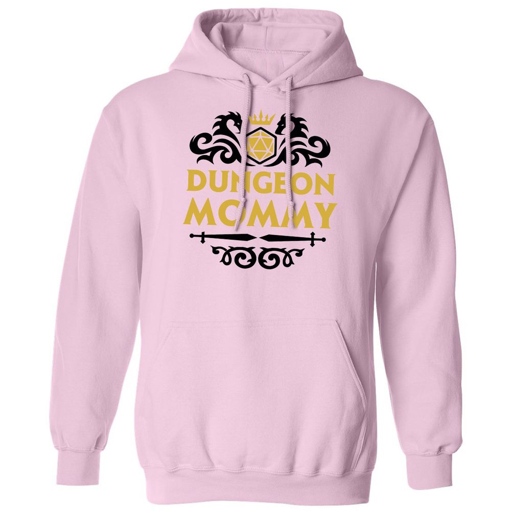 Dungeon Mommy Classic Unisex Hoodie - Light Pink - 3