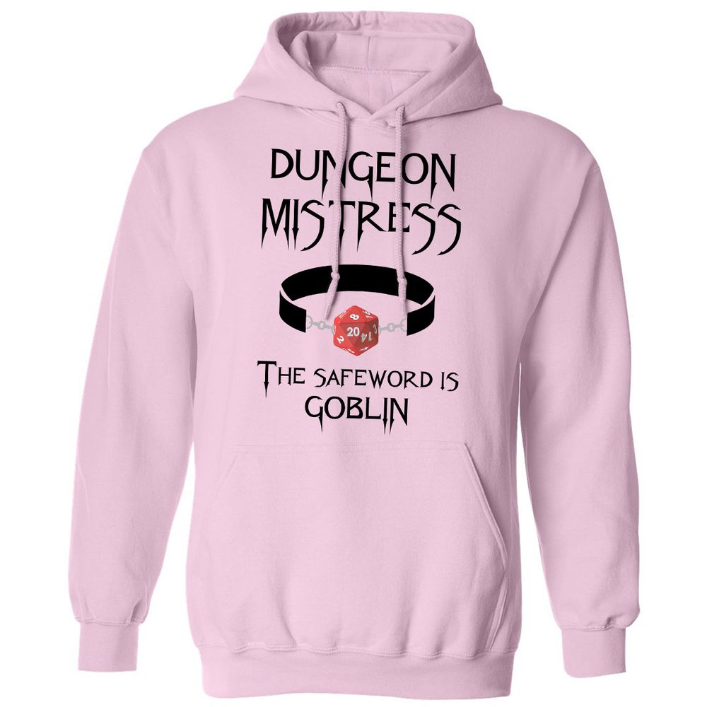 Dungeon Mistress Classic Unisex Hoodie - Light Pink - 3