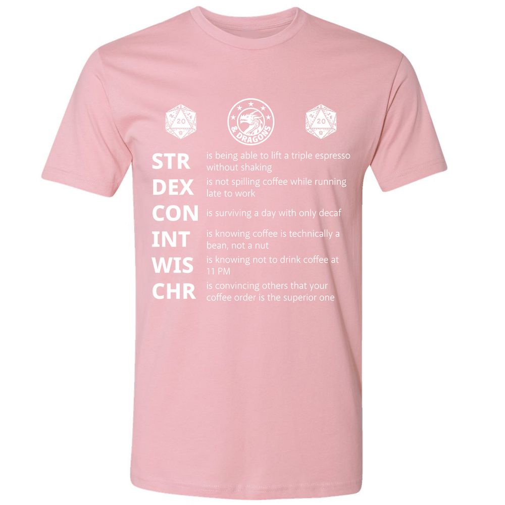 How to RPG with Coffee - Light Pink - 3