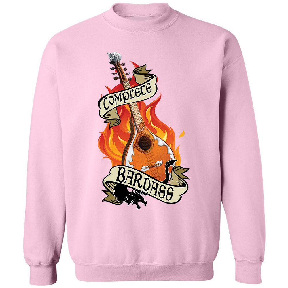 Complete Bardass Classic Unisex Sweatshirt - Light Pink - 3