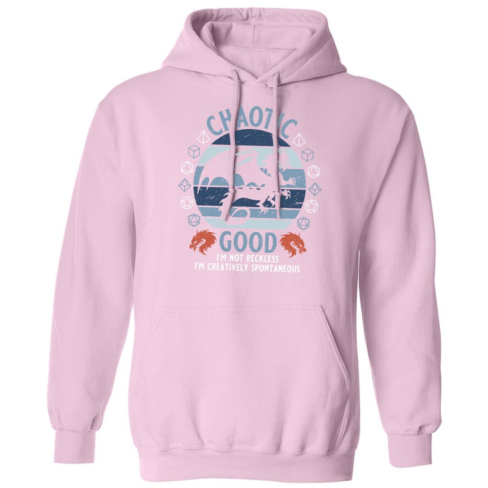 Chaotic Good 2 Classic Unisex Hoodie - Light Pink - 3