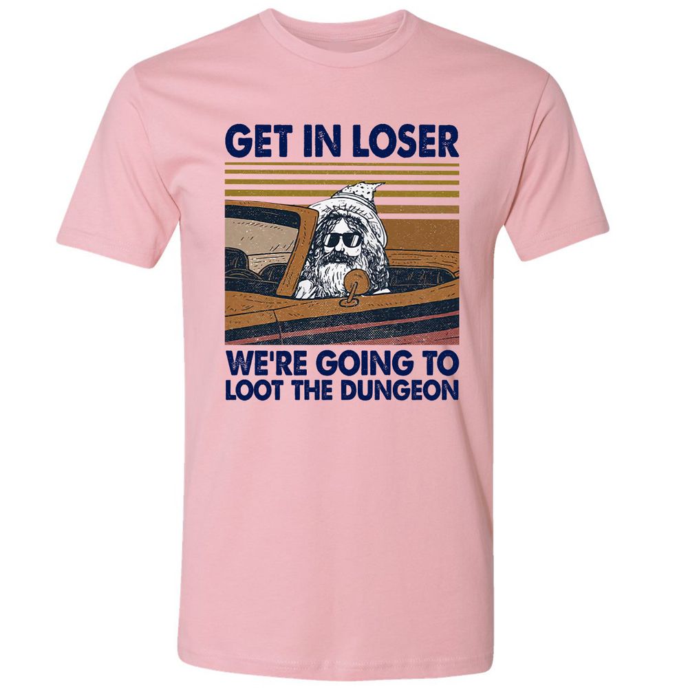 We're Going To Loot The Dragon Premium Unisex T-Shirt - Light Pink - 3