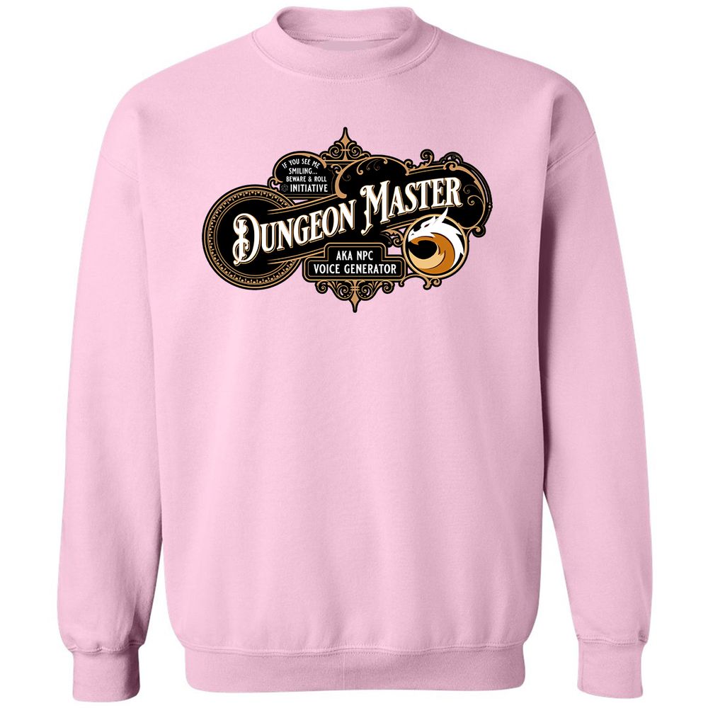 Dungeon Master Classic Unisex Sweatshirt - Light Pink - 3