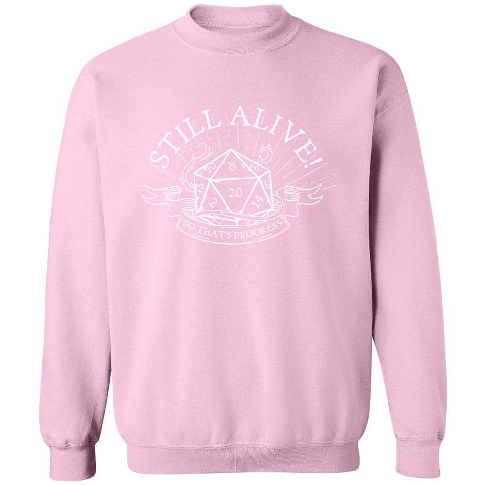 Still Alive So That's Progress - Light Pink - 3