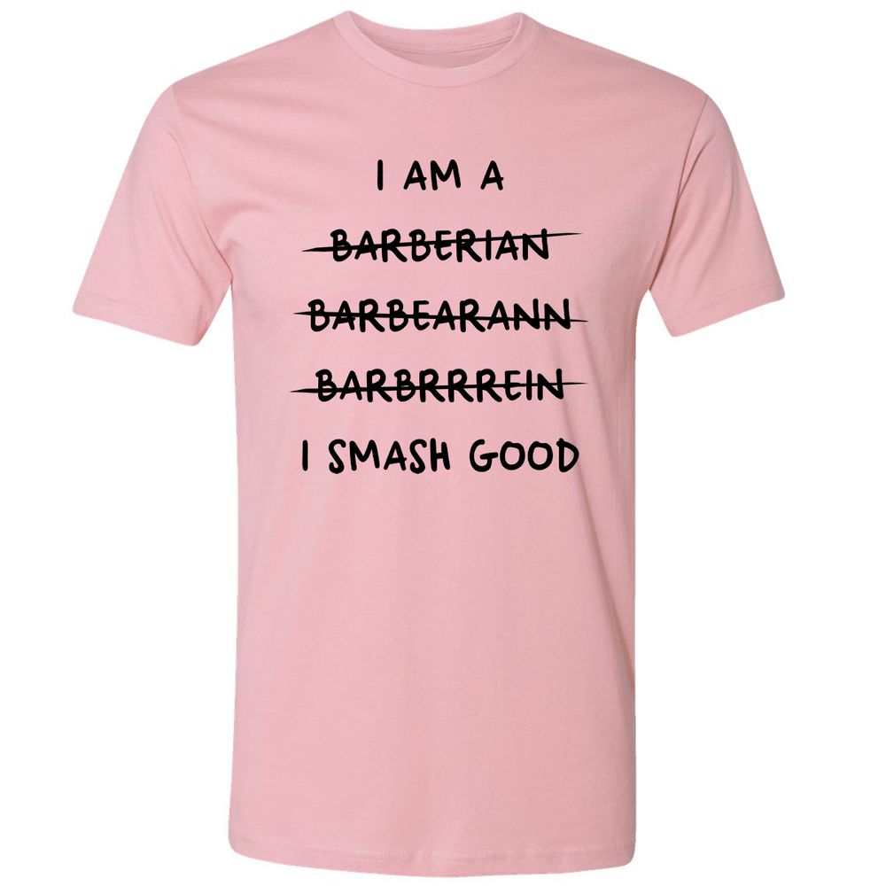 I Am A Barbarian Premium Unisex T-Shirt - Light Pink - 3