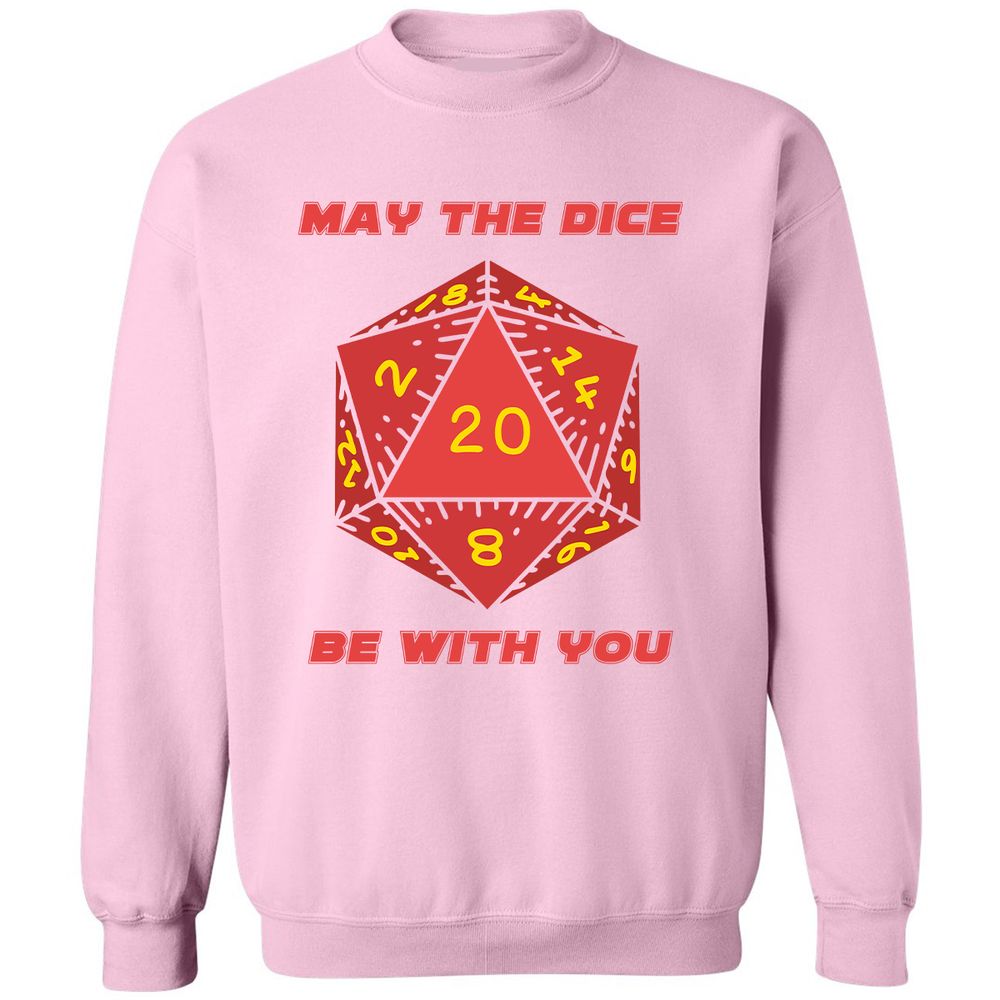 May the Dice Be With You - Light Pink - 3