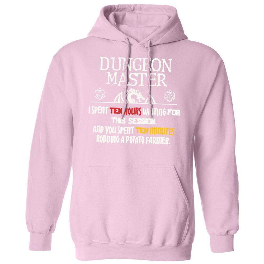 Dungeon Master Chaos Meme Classic Unisex Hoodie - Light Pink - 3