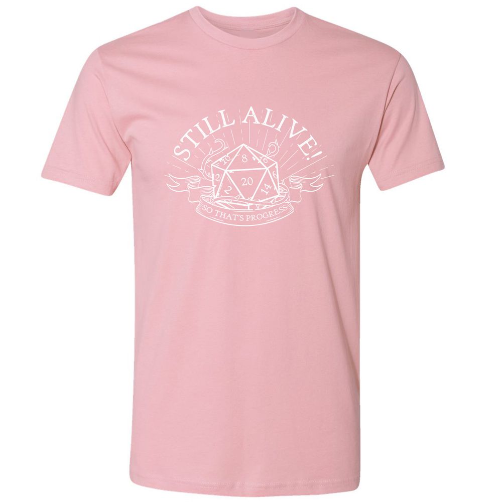 Still Alive So That's Progress - Light Pink - 3