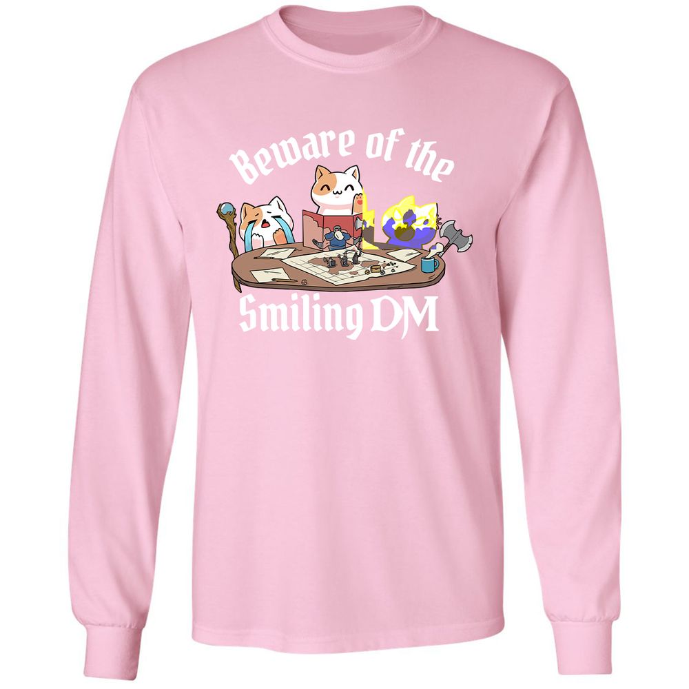 Beware of the Smiling DM - Light Pink - 3