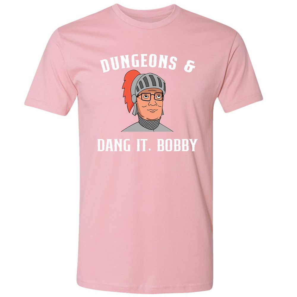 Dang It Bobby Premium Unisex T-Shirt - Light Pink - 3