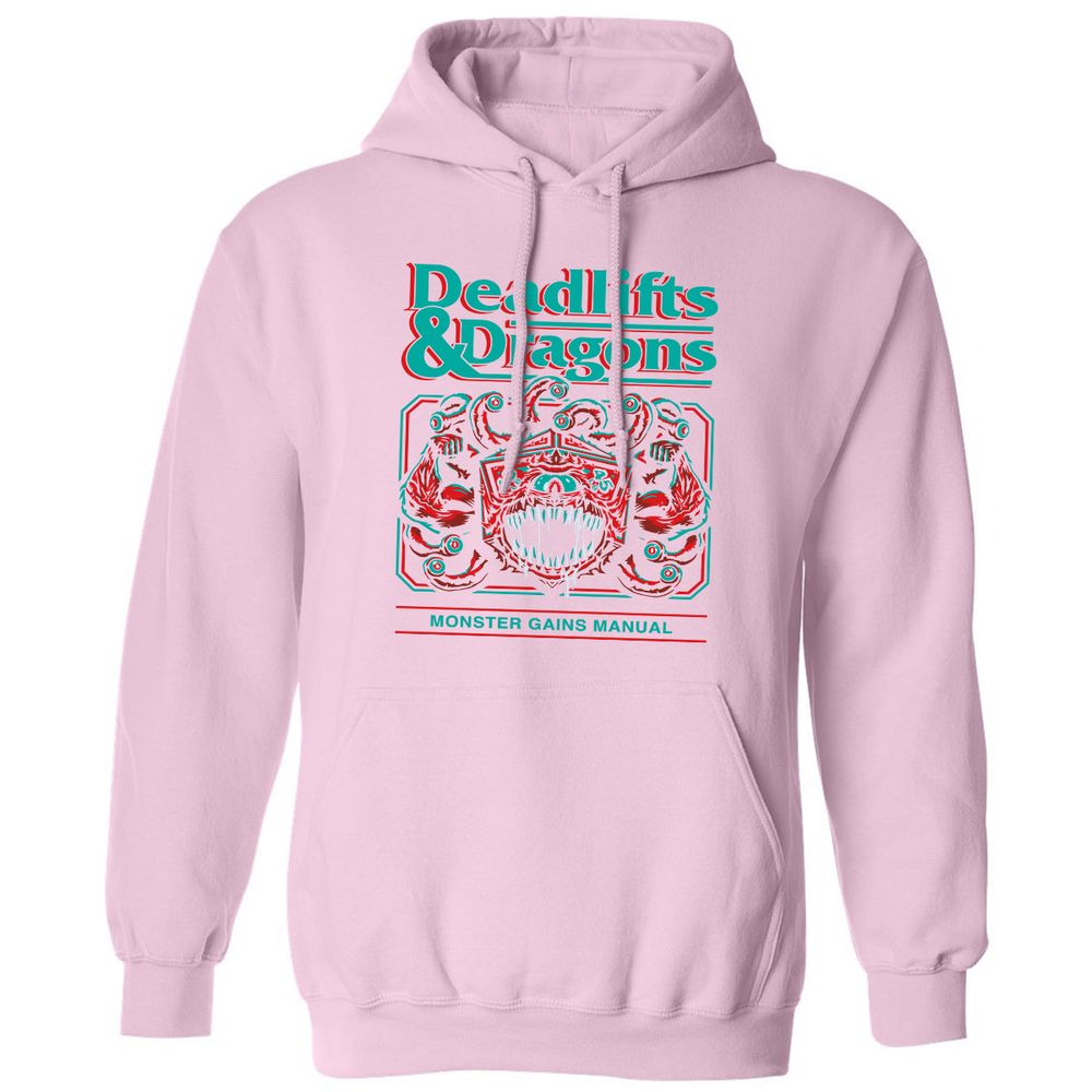 Deadlifts & Dragons Beholder - Light Pink - 3