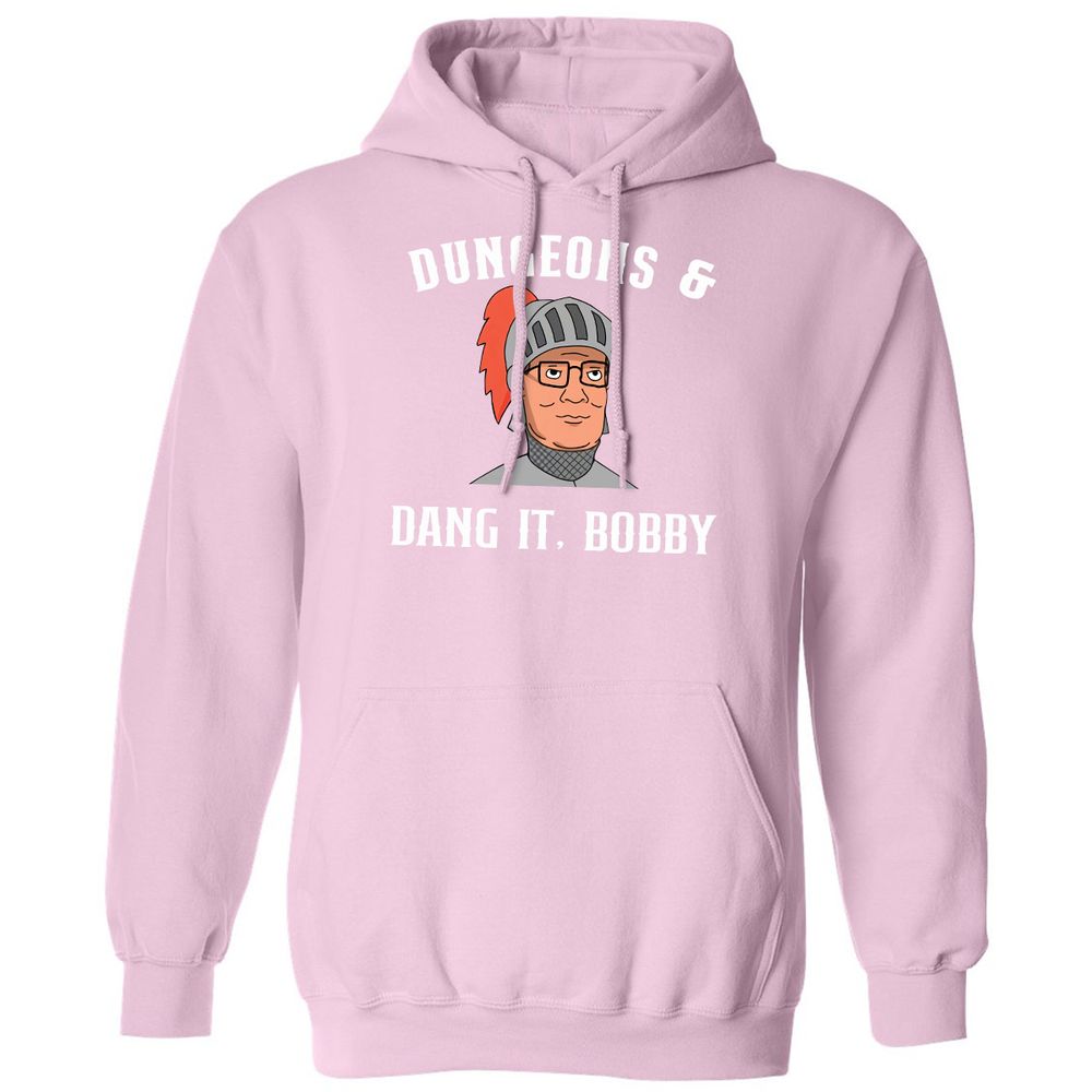 Dang It Bobby Classic Unisex Hoodie - Light Pink - 3