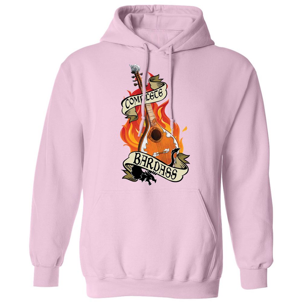 Complete Bardass Classic Unisex Hoodie - Light Pink - 3