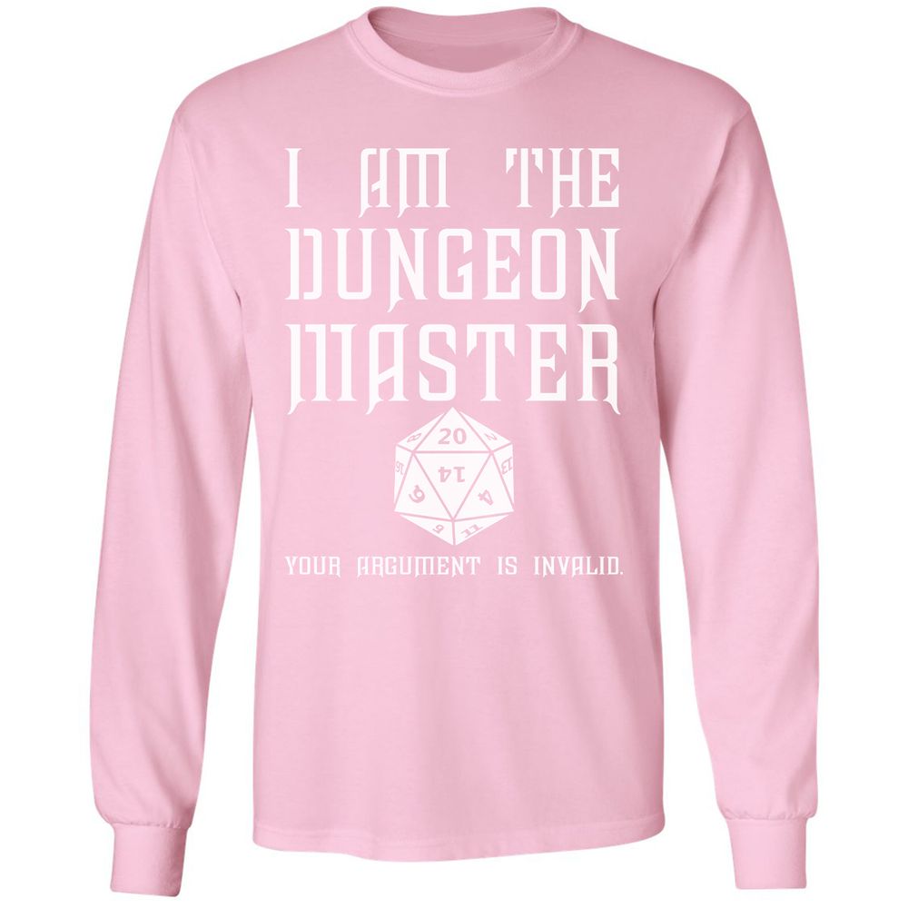 I Am The Dungeon Master - Light Pink - 3