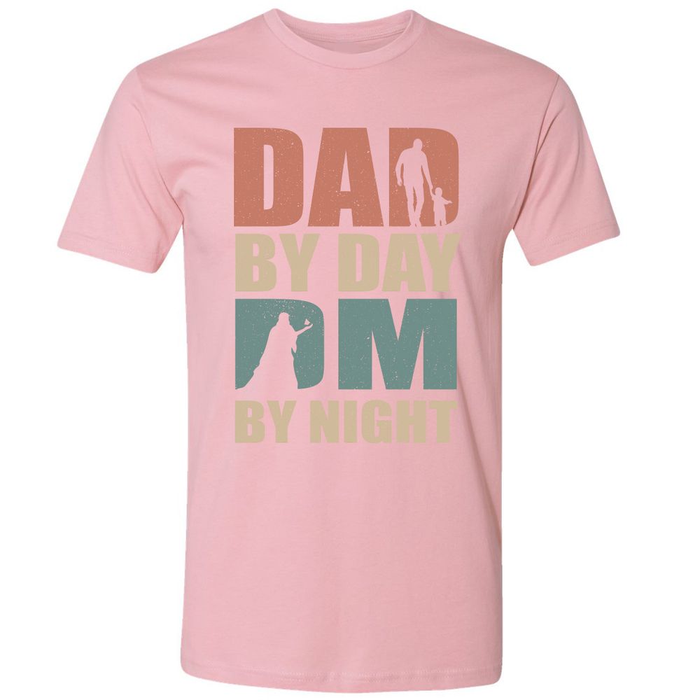 Dad By Day DM By Night - Light Pink - 3