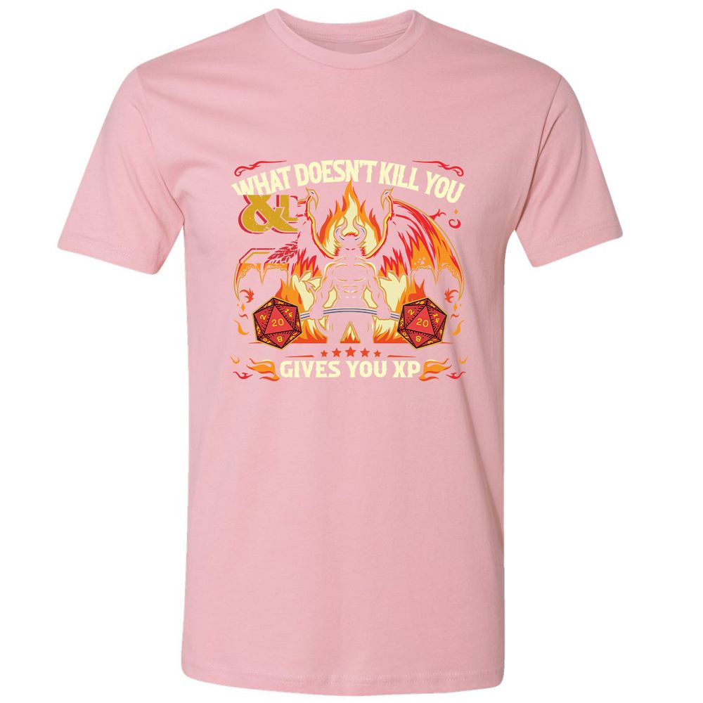 What Doesn’t Kill You Gives You XP - Light Pink - 3