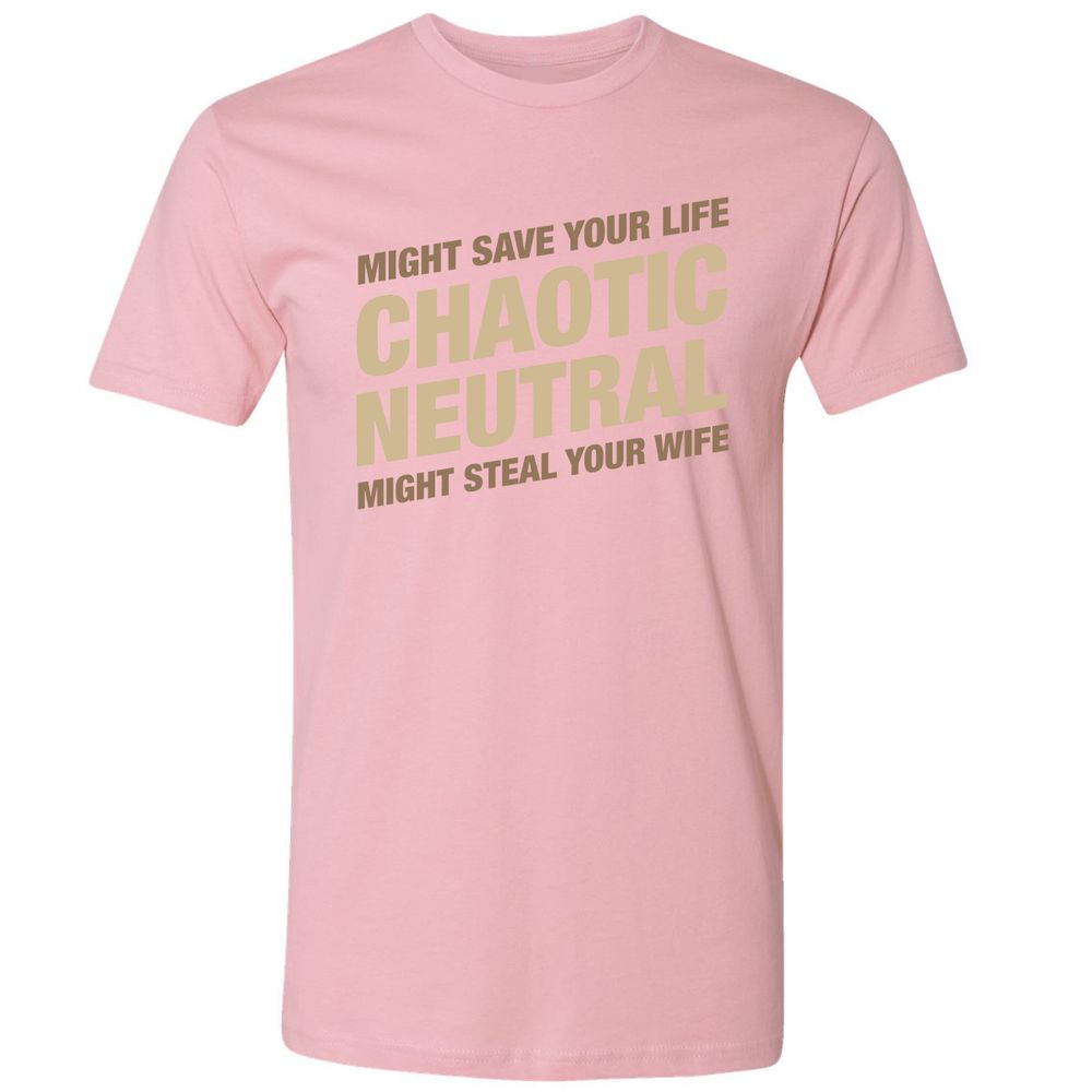 Might Save Your Life Might Steal Your Wife Premium Unisex T-Shirt - Light Pink - 3