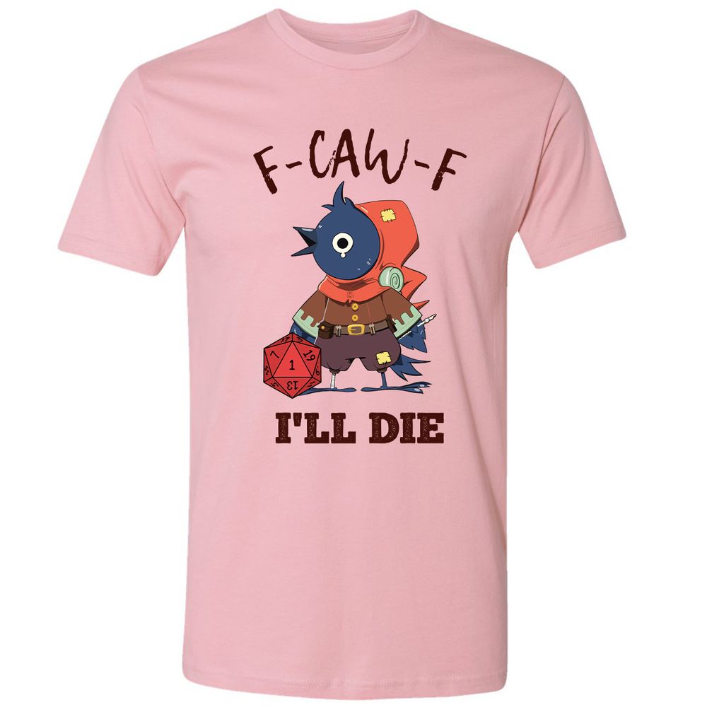 Funny F-CAW-F Kenku Crow - Light Pink - 3