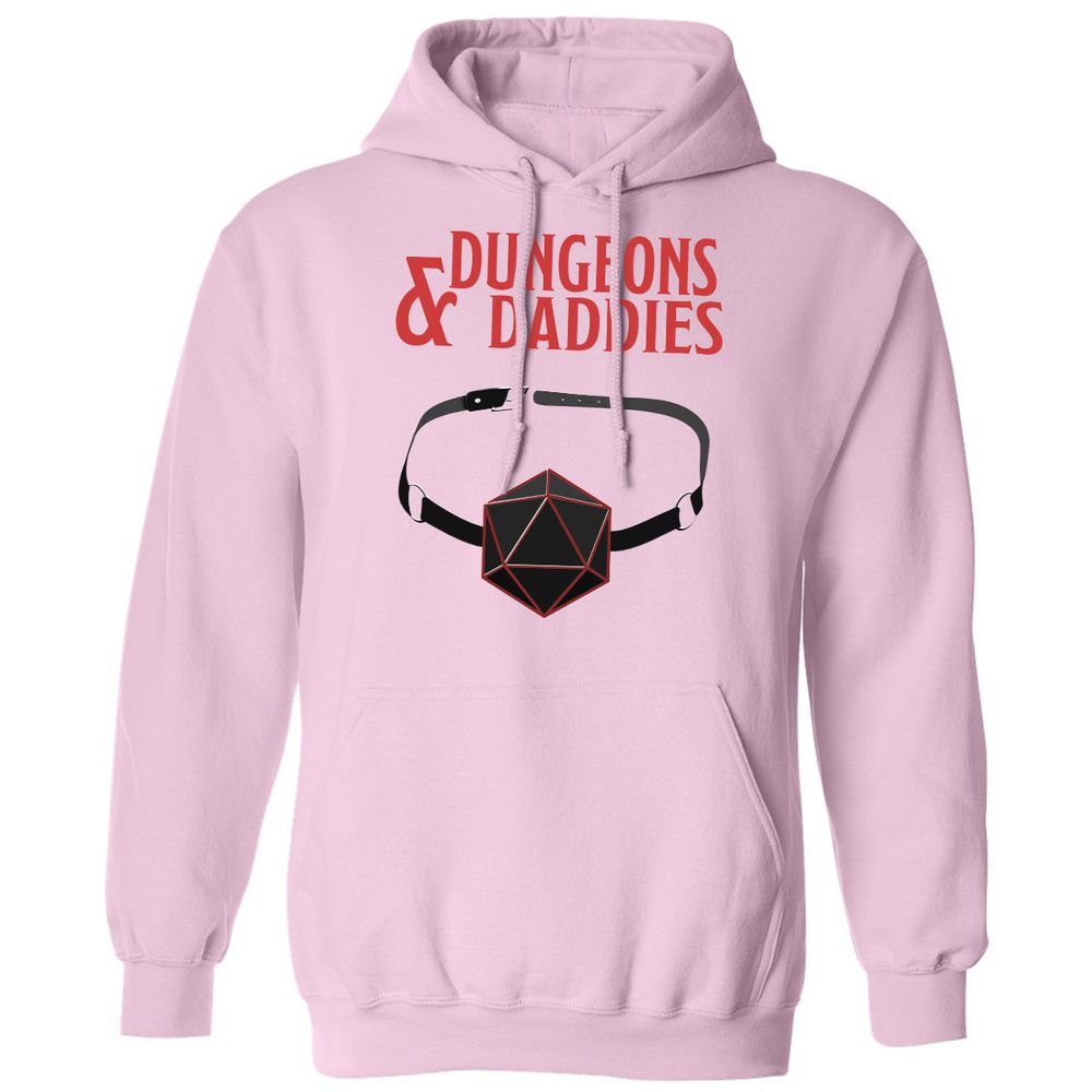 Dungeons And Daddies Classic Unisex Hoodie - Light Pink - 3