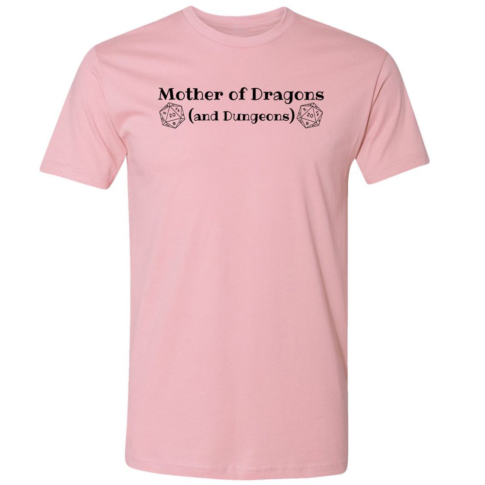 Mother Of Dragons Premium Unisex T-Shirt - Light Pink - 3