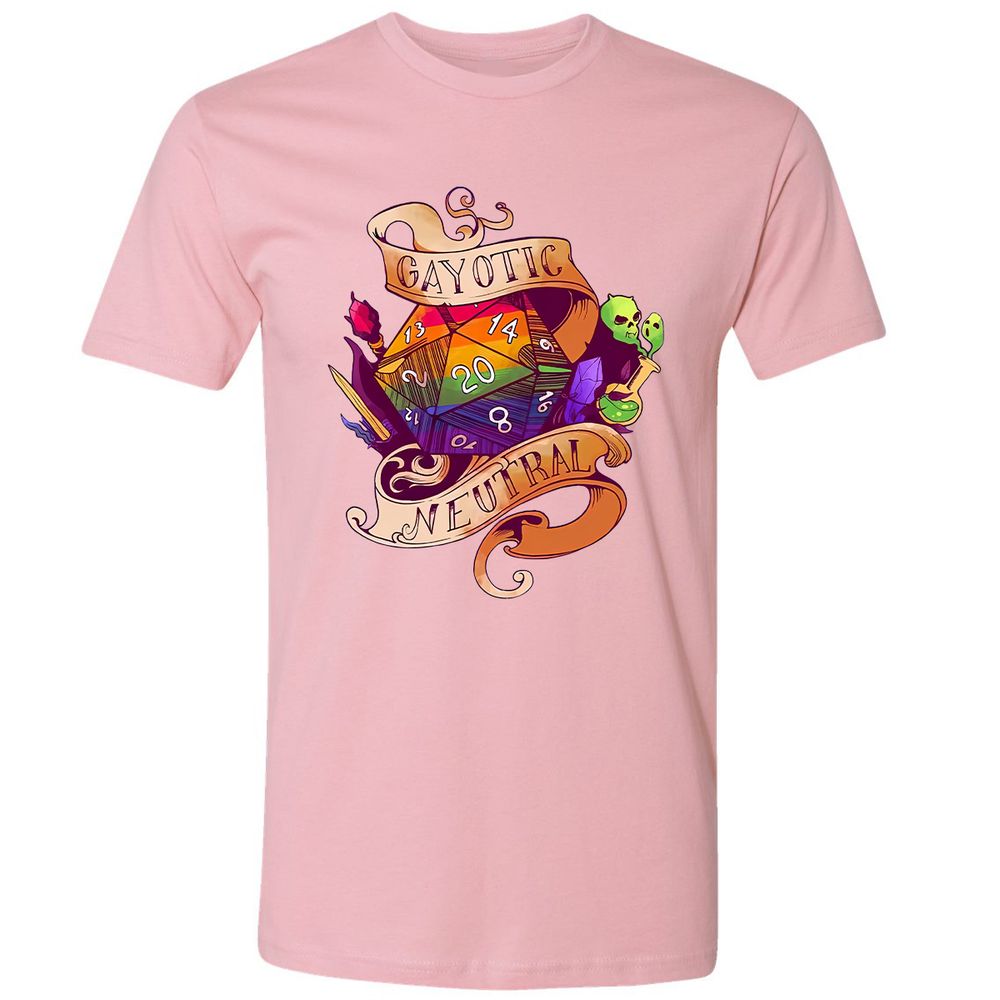 Gayotic Neutral Premium Unisex T-Shirt - Light Pink - 3