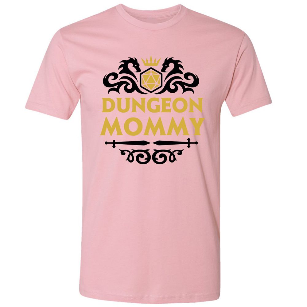 Dungeon Mommy Premium Unisex T-Shirt - Light Pink - 3