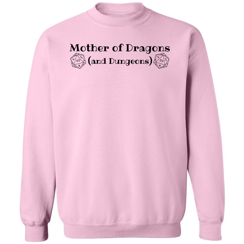 Mother Of Dragons Classic Unisex Sweatshirt - Light Pink - 3