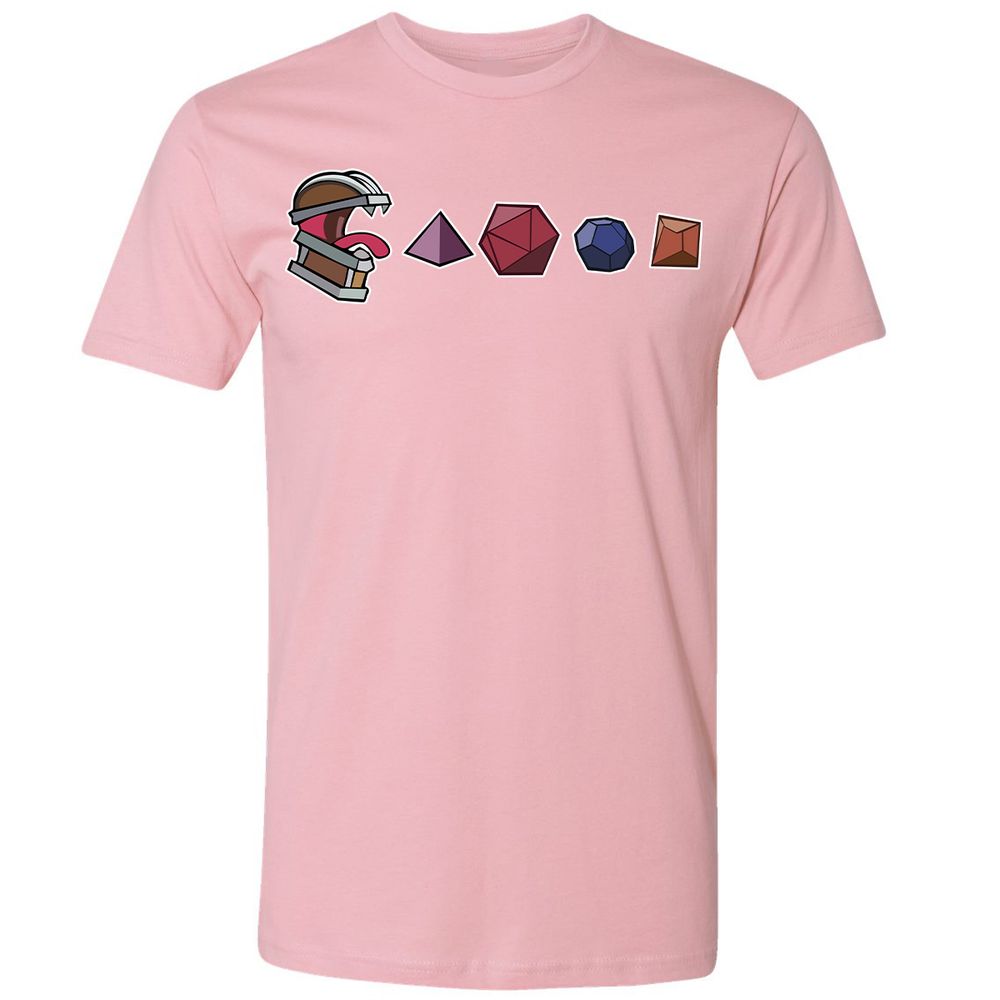 Mimic And Dices Premium Unisex T-Shirt - Light Pink - 3