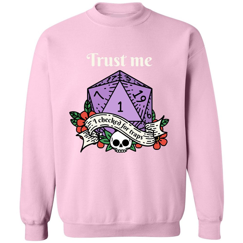 Trust Me I Checked for Traps - Light Pink - 3