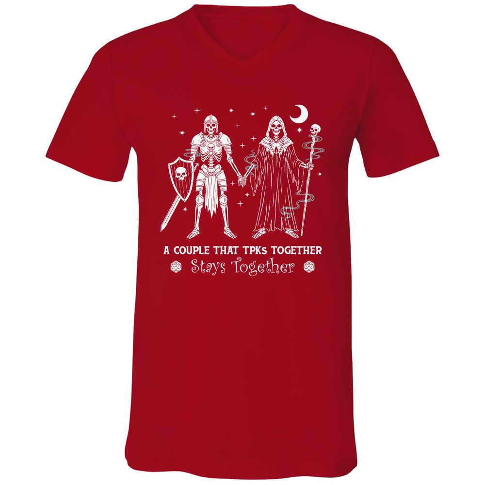 TPK Love – Skeleton Couple - Red - 3