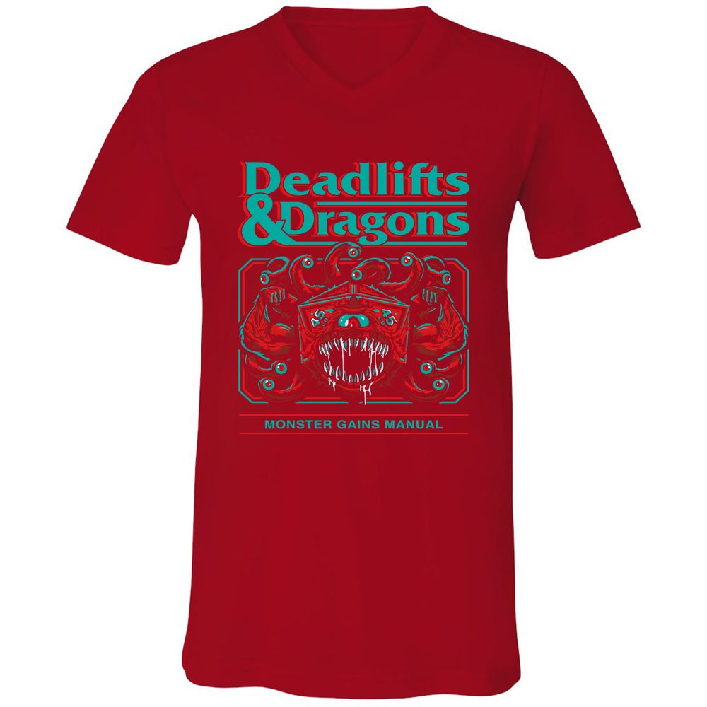 Deadlifts & Dragons Beholder - Red - 3
