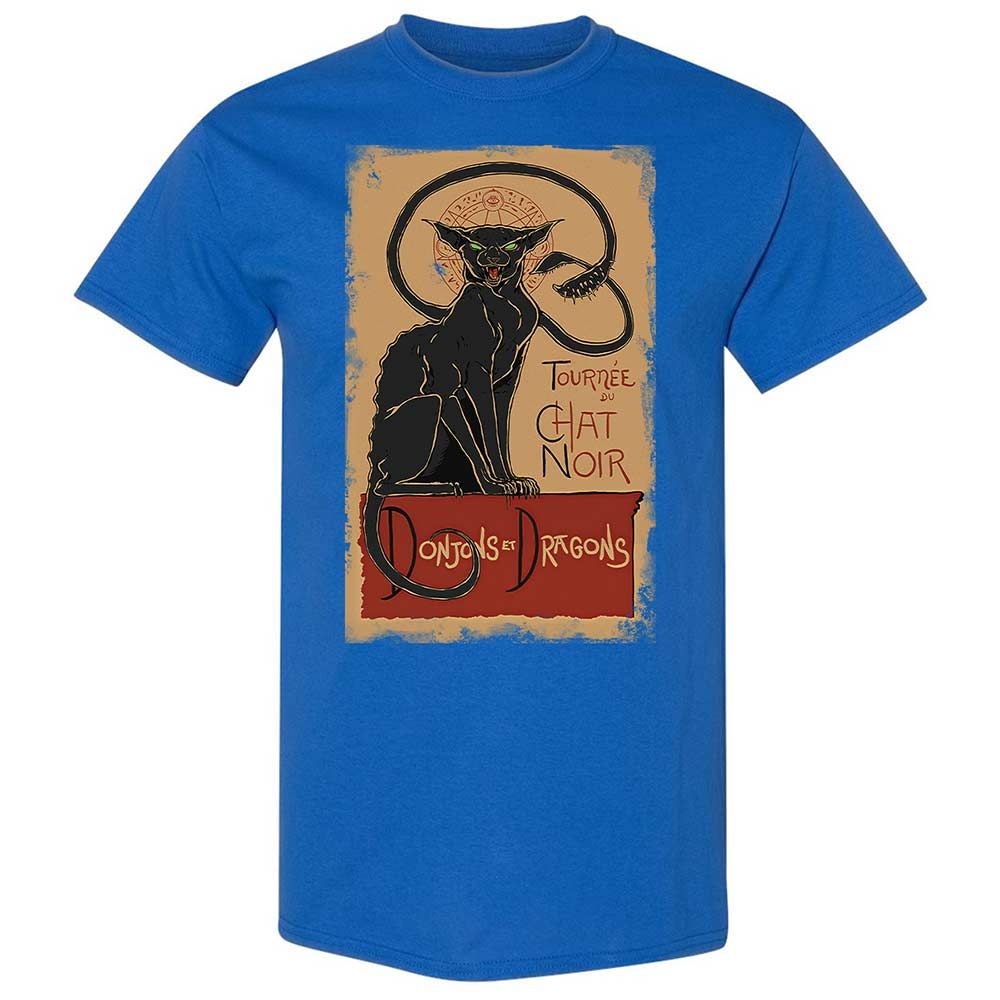 Tournee Du Chat Noir Classic Unisex T-Shirt - Royal - 3