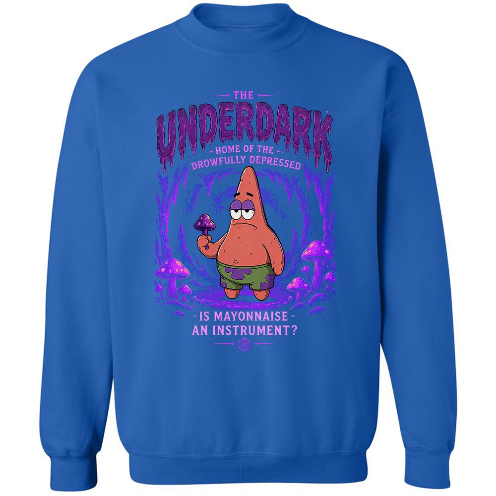 The Underdark Classic Unisex Sweatshirt - Royal - 3