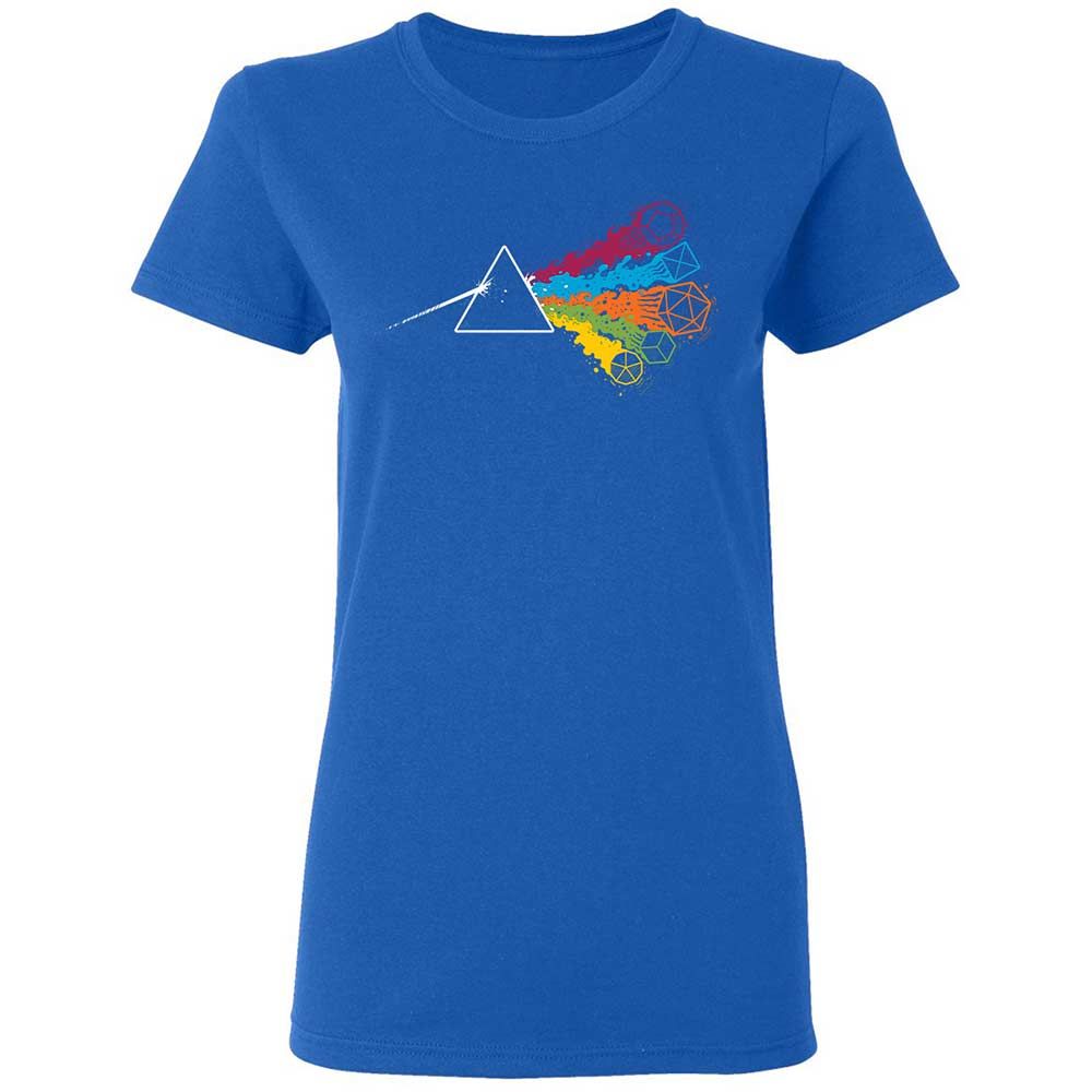 Dark Side Of The Dices Women's T-Shirt - Royal - 3