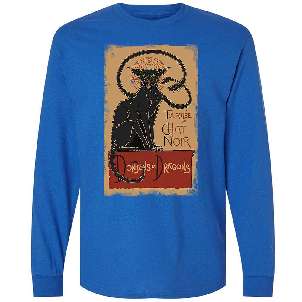 Tournee Du Chat Noir Long Sleeve T-Shirt - Royal - 3