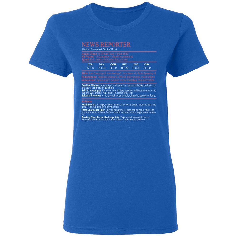 News Reporter Stats Block - Royal - 3