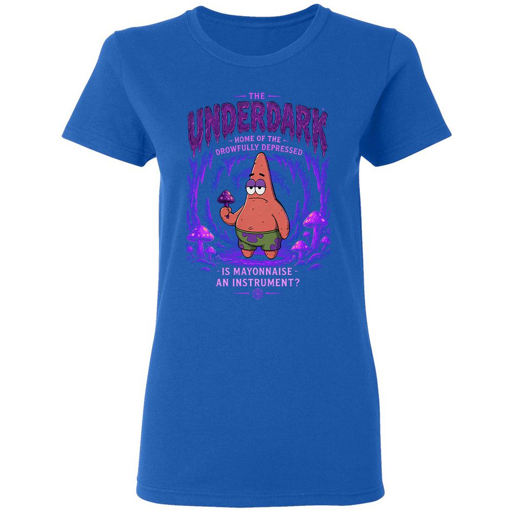 The Underdark Women's T-Shirt - Royal - 3