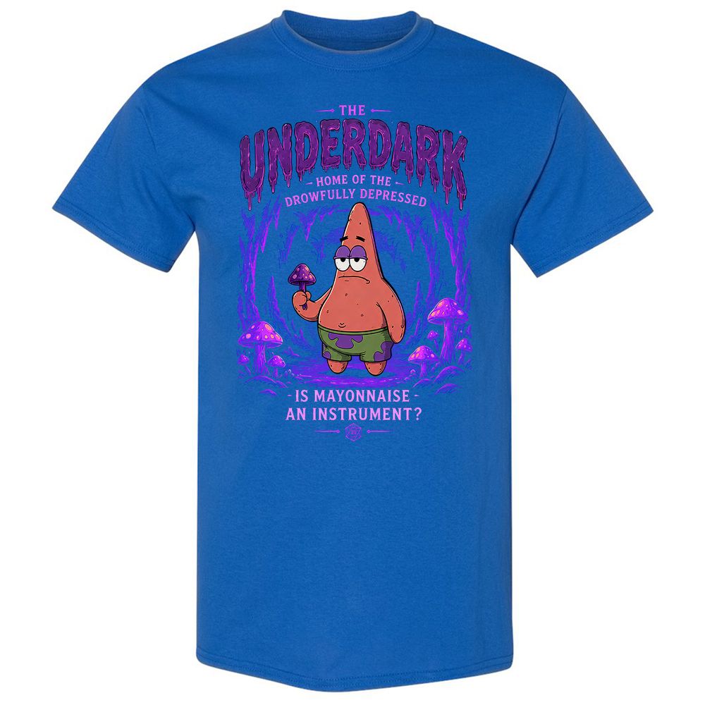 The Underdark Classic Unisex T-Shirt - Royal - 3